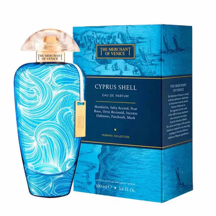 The Merchant Of Venice Cyprus Shell Eau De Parfum Spray 100ml - Orient Perfumes Portugal