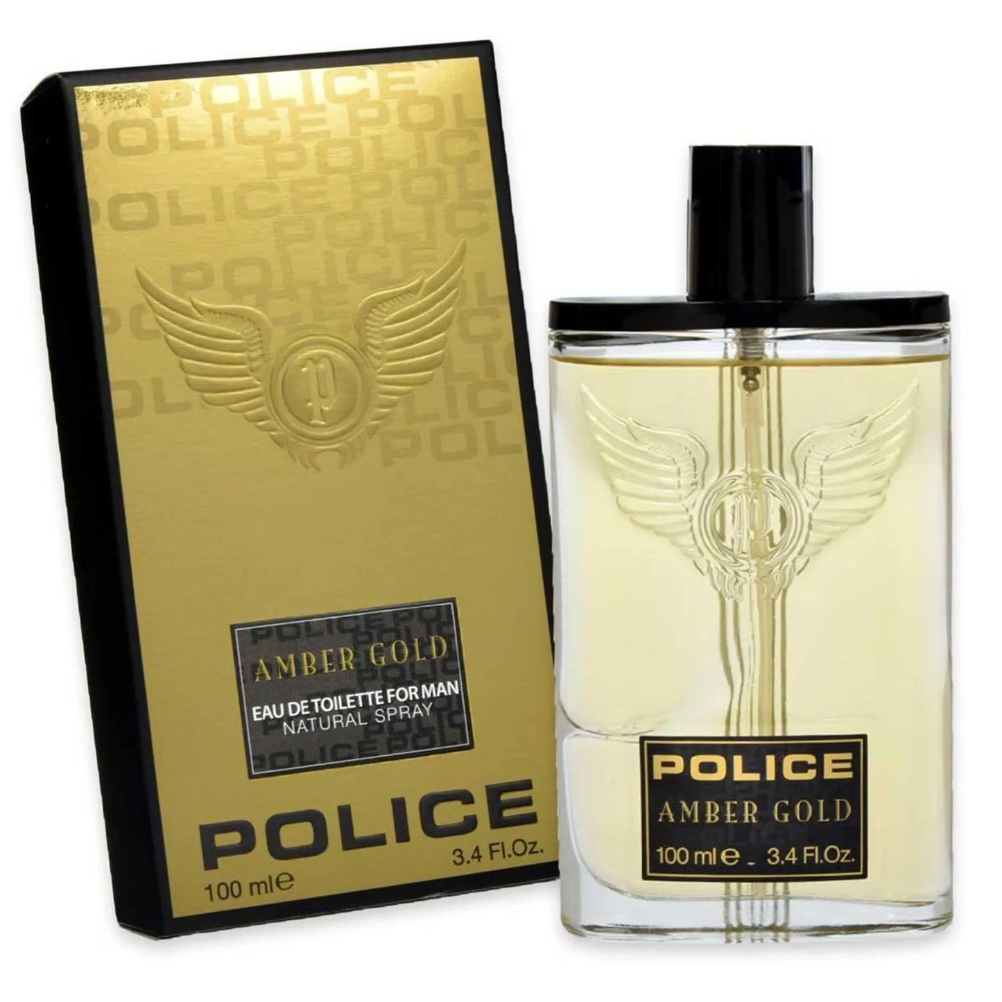Police Amber Gold Eau De Toilette For Man 100ml Spray - Orient Perfumes Portugal