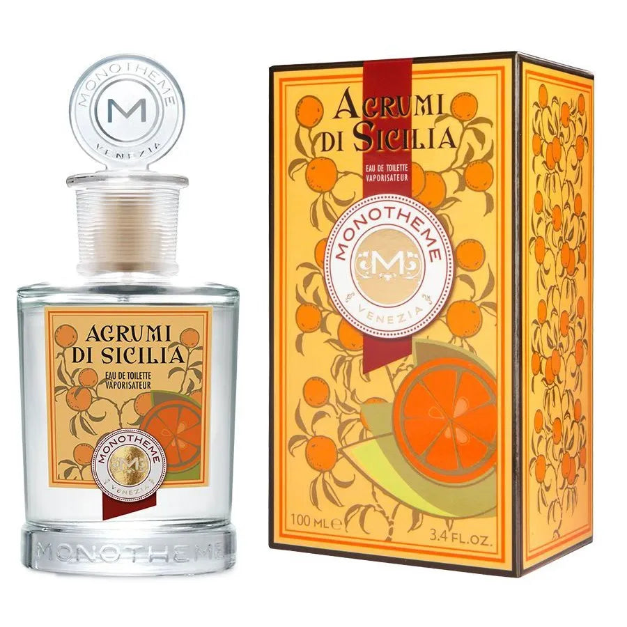 Monotheme Agrumi Sicilia Feminino Eau de Toilette Spray 100ml - Orient Perfumes Portugal