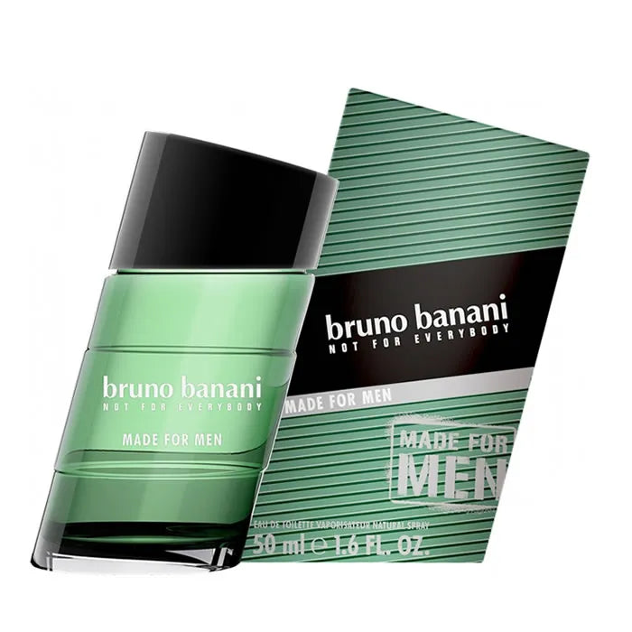 Bruno Banani Made For Men Eau De Toilette Spray 50ml - Perfume Original na Orient Perfumes Portugal