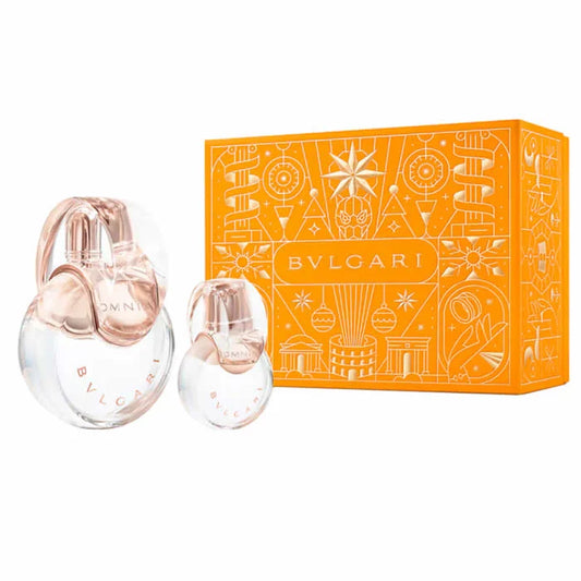 Bvlgari Omnia Crystalline Eau De Toilette Spray 100ml Set 2 Piezas - Orient Perfumes Portugal