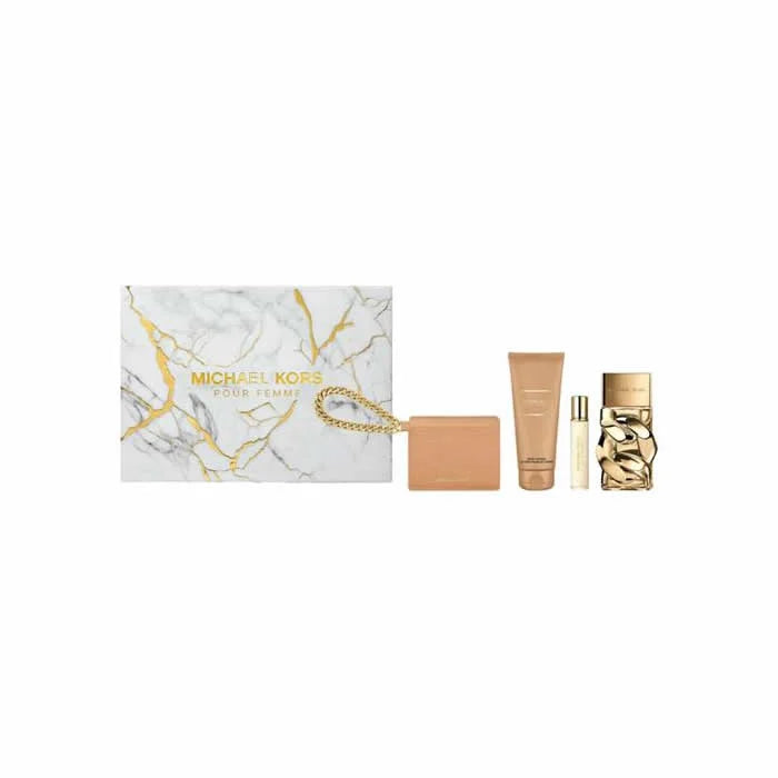 Michael Kors Pour Femme Eau De Parfum Spray 100ml Set 4 Piezas - Orient Perfumes Portugal