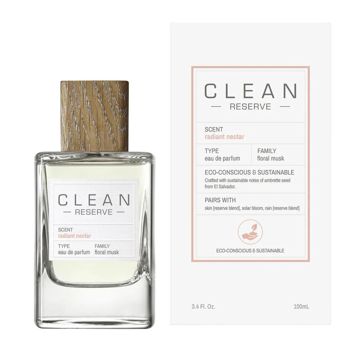 Clean Reserve Radiant Nectar Eau De Parfum 50ml Spray - Orient Perfumes Portugal