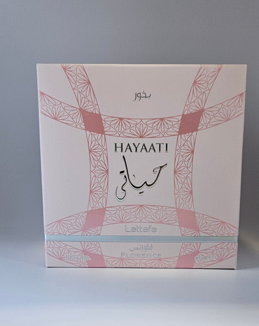 Bakhoor Hayaati Florença 100gr