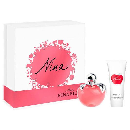 Nina Ricci Nina Eau De Toilette Recargable 80ml Creamy Loción Corporal 75ml - Orient Perfumes Portugal