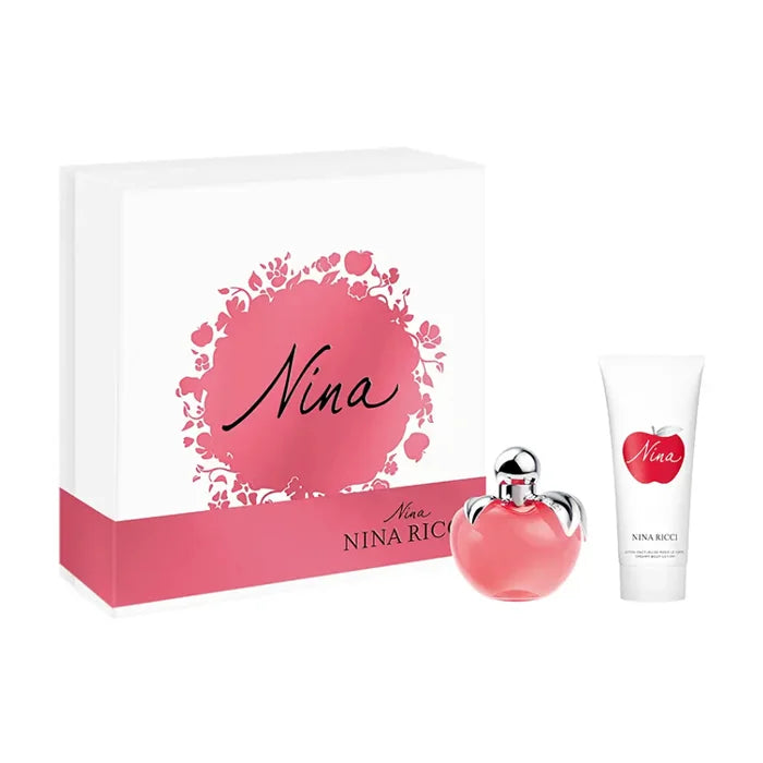Nina Ricci Nina Eau De Toilette Spray 50ml Set 2 Pieces - Perfume Original na Orient Perfumes Portugal