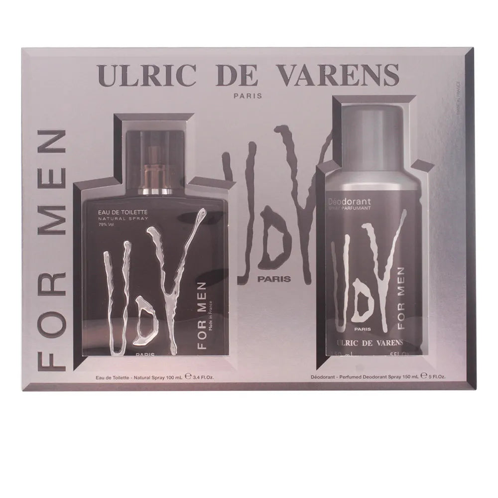 Ulric De Varens Men Eau De Toilette Spray 100ml Set 2 Piezas - Orient Perfumes Portugal