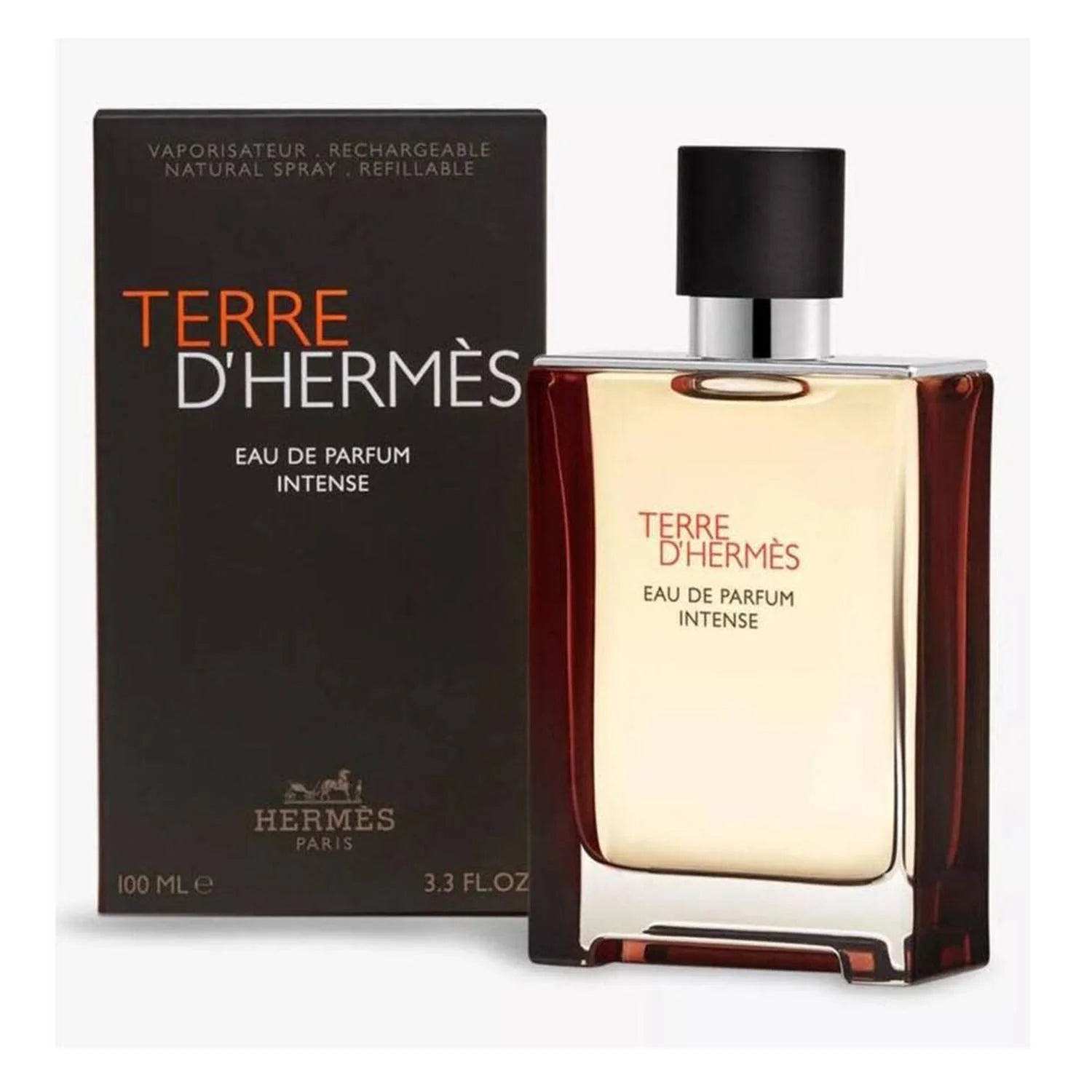 Hermès Hermes Paris Terre D'hermes Eau De Parfum Intense Rechargable 100ml Spray - Perfume Original na Orient Perfumes Portugal