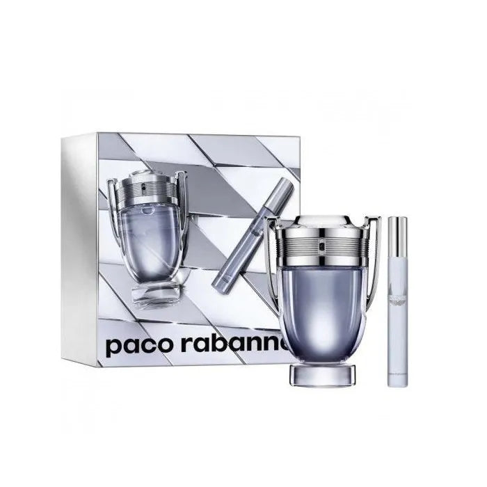 Paco Rabanne Invictus Eau De Toilette Spray 100ml Set 2 Pieces - Perfume Original na Orient Perfumes Portugal