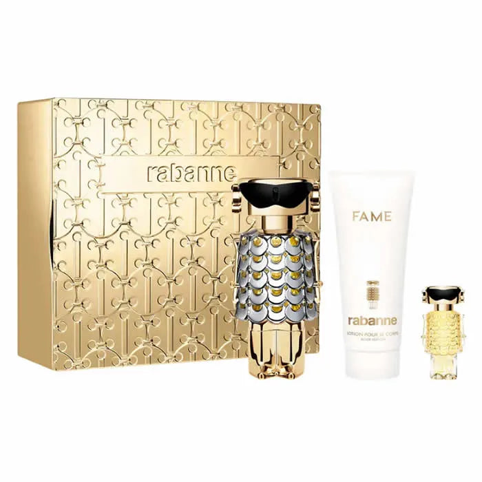 Paco Rabanne Fame Eau De Perfume Spray 80ml Set 3 Piezas - Orient Perfumes Portugal