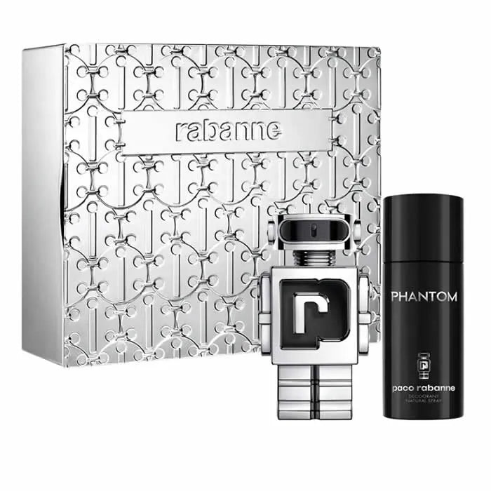 Paco Rabanne Phantom Eau De Toilette Spray 100ml Set 2 Piezas - Orient Perfumes Portugal
