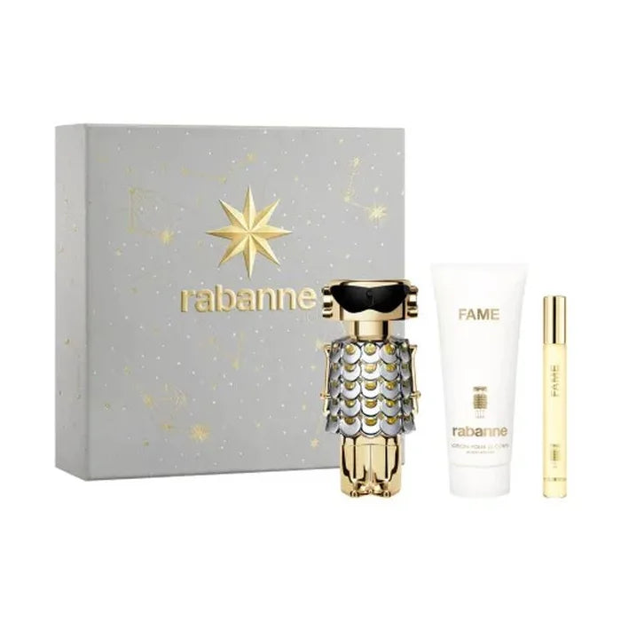 Rabanne Fame Eau De Perfume Spray 80ml Set 3 Piezas - Orient Perfumes Portugal