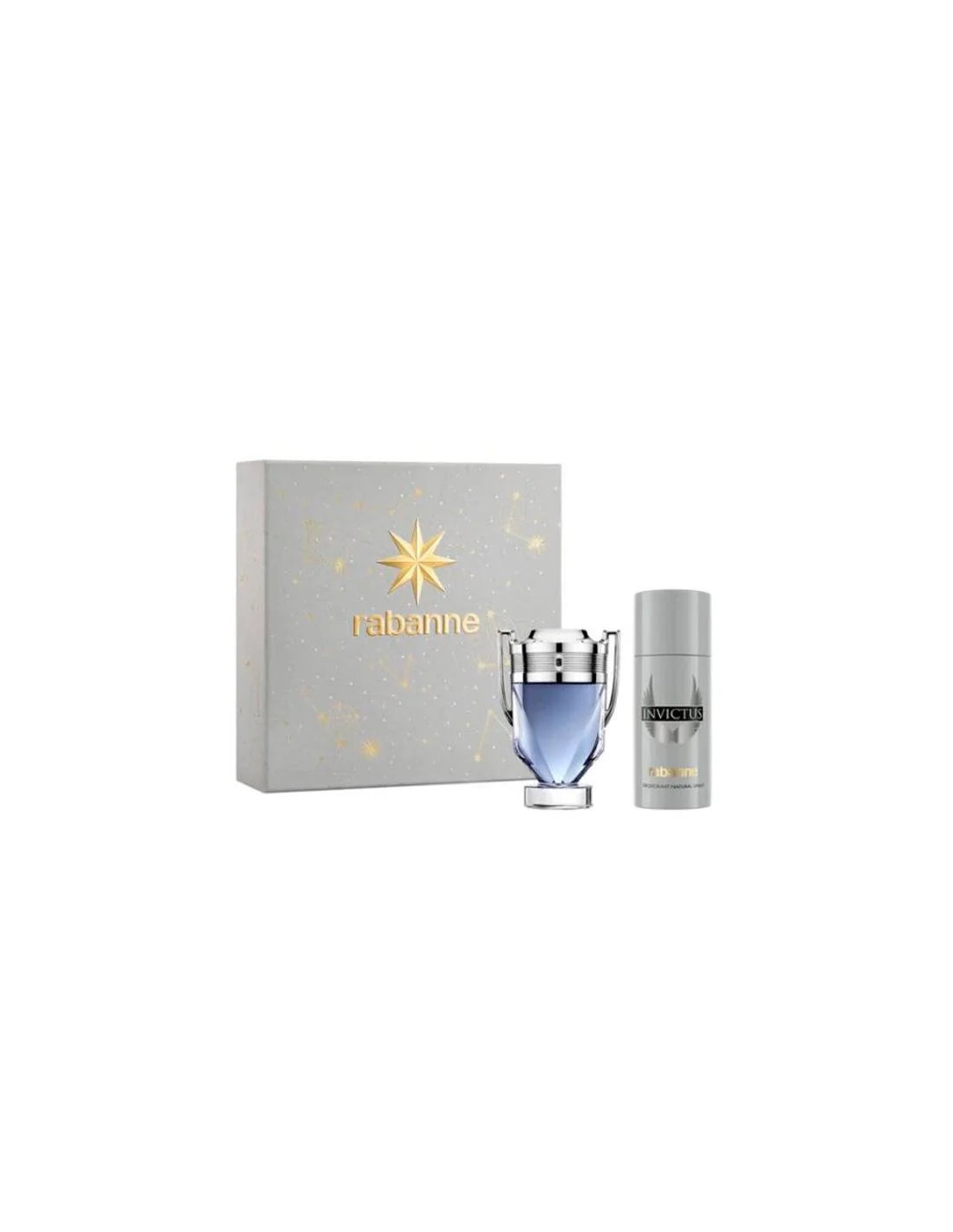 Paco Rabanne Invictus Set Edt 100ml Desodorante 150ml Spray - Perfume Original na Orient Perfumes Portugal