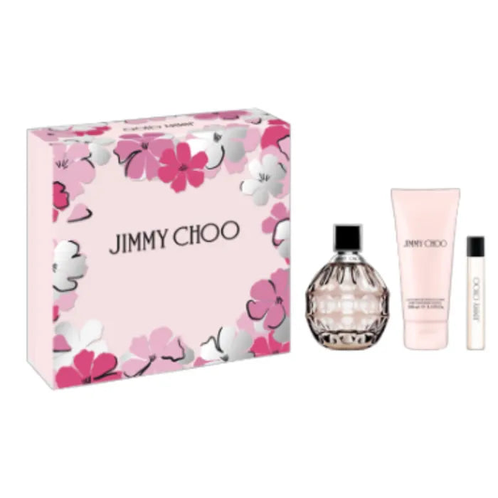 Jimmy Choo Eau De Perfume Spray 100ml Set 3 Pieces - Perfume Original na Orient Perfumes Portugal