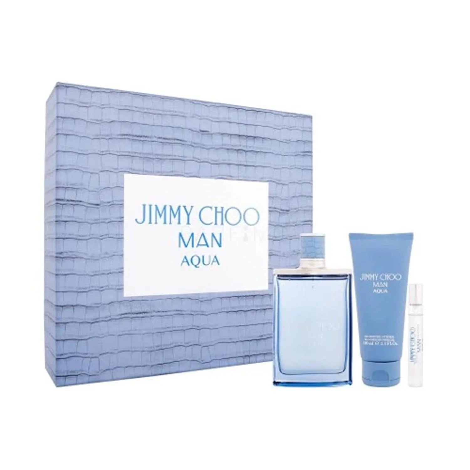 Jimmy Choo Man Aqua Eau De Toilette 100ml Spray Gel De Baño 100ml Vial 7 5ml - Perfume Original na Orient Perfumes Portugal