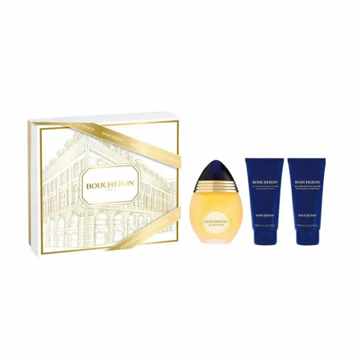 Boucheron Eau De Parfum Spray 100ml Set 3 Pieces - Perfume Original na Orient Perfumes Portugal