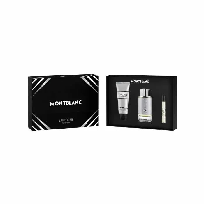 Montblanc Explorer Platinum Eau De Perfume Spray 100ml Set 3 Pieces - Perfume Original na Orient Perfumes Portugal
