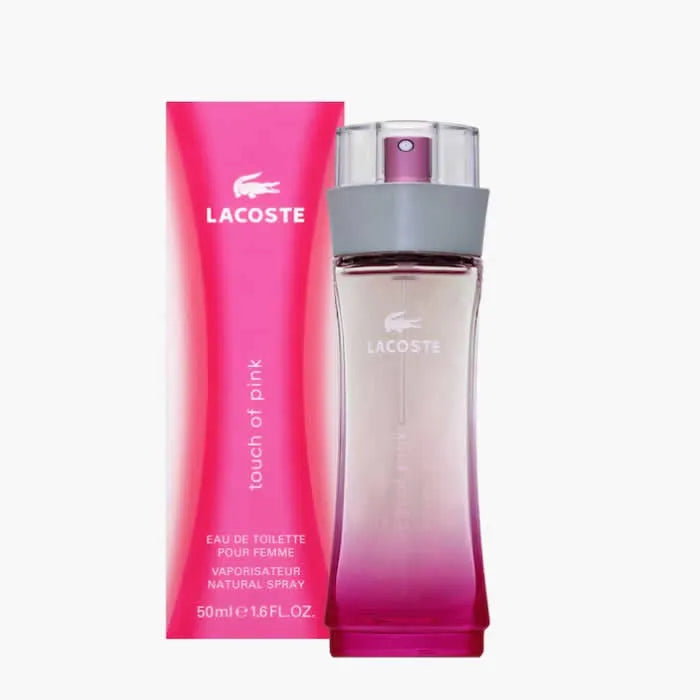 Lacoste Touch Of Pink Eau De Toilette Spray 50ml - Orient Perfumes Portugal