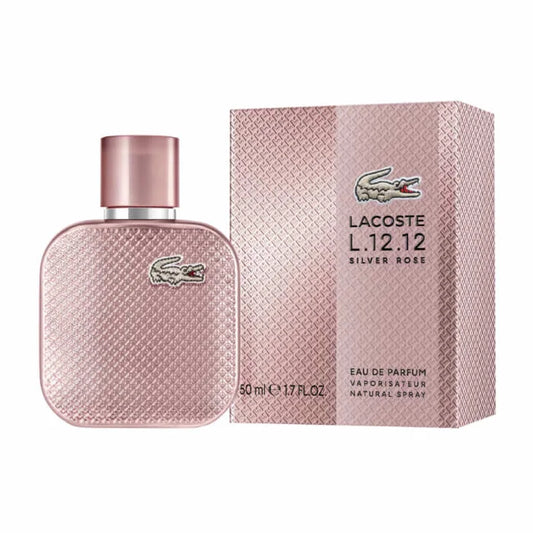 Lacoste L.12.12 Silver Rose Eau De Parfum Spray 50ml - Orient Perfumes Portugal