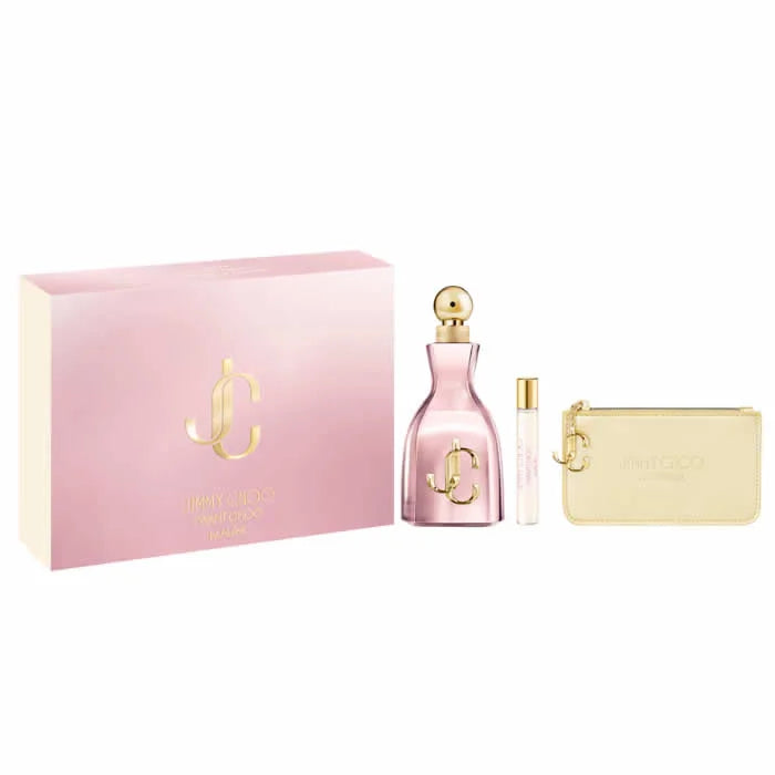 Jimmy Choo I Want Choo With Love Eau De Parfum Spray 100ml Set 3 Piezas - Orient Perfumes Portugal