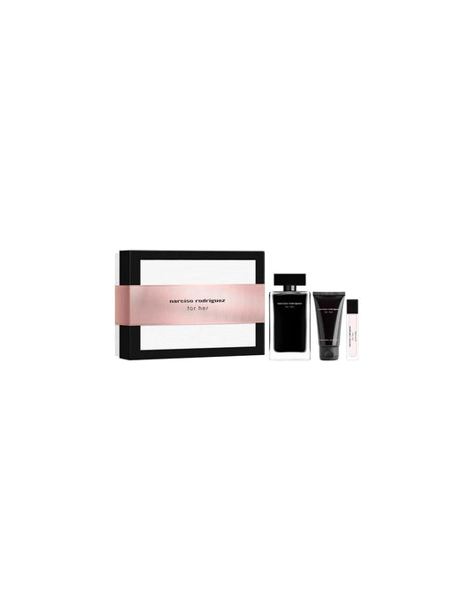 Set Narciso Rodriguez For Her Edt 50ml Body 50ml Edt 7,5ml - Perfume Original na Orient Perfumes Portugal