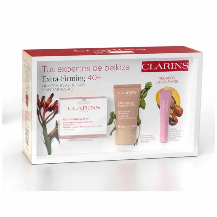 Clarins Extra-Firming Jour Para Todo Tipo De Pieles 50ml Set 3 Piezas - Orient Perfumes Portugal