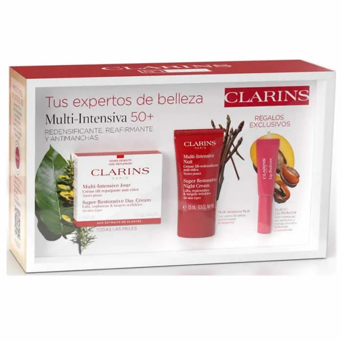 Clarins Multi-Intensiva Día Todo Tipo De Pieles 50ml Set 3 Piezas - Orient Perfumes Portugal