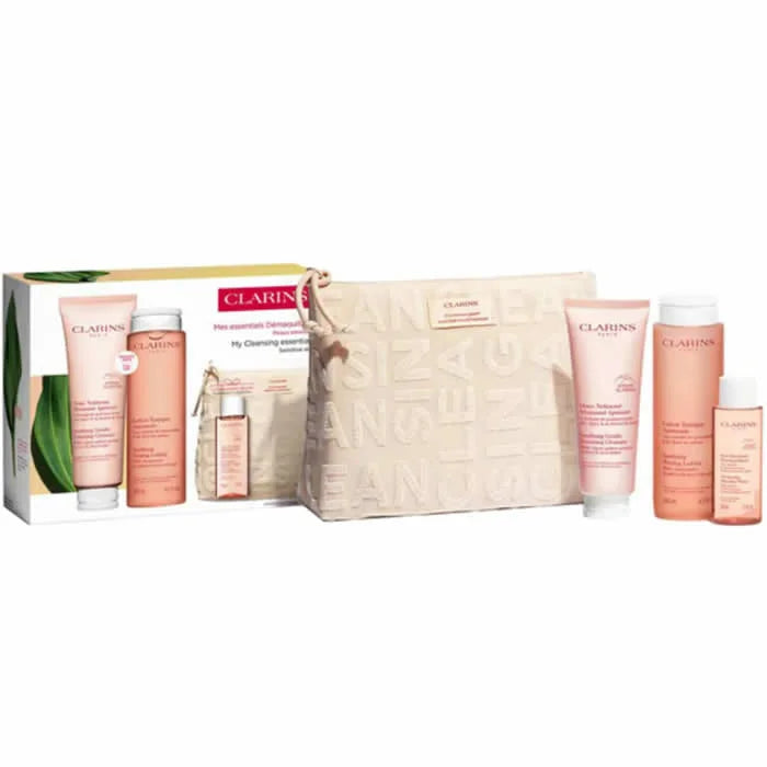 Clarins Soothing Gentle Foaming Cleanser 125ml Set 4 Piezas - Orient Perfumes Portugal
