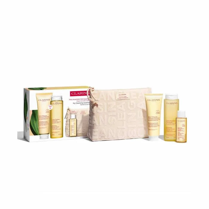 Clarins Hydrating Gentle Foaming Cleanser 125ml Set 4 Piezas - Orient Perfumes Portugal