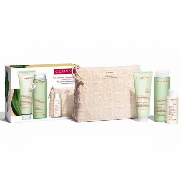 Clarins Purifying Gentle Foaming Cleanser 125ml Set 3 Piezas - Orient Perfumes Portugal