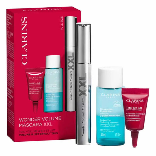 Clarins Wonder Volume Mascara XXL Set 3 Piezas - Orient Perfumes Portugal