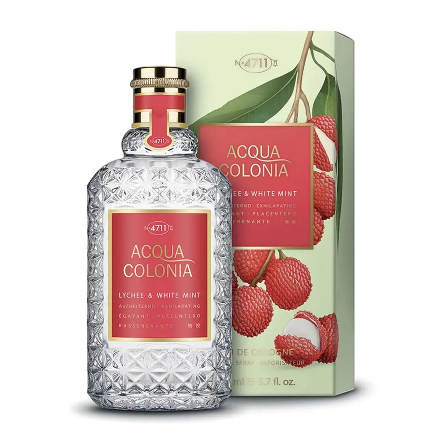 4711 Lychee y White Mint Eau De Cologne 100ml Spray - Orient Perfumes Portugal