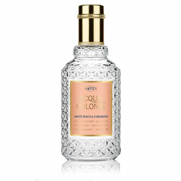 4711 Acqua Colonia White Peach & Coriander Eau De Cologne Spray 100ml - Orient Perfumes Portugal