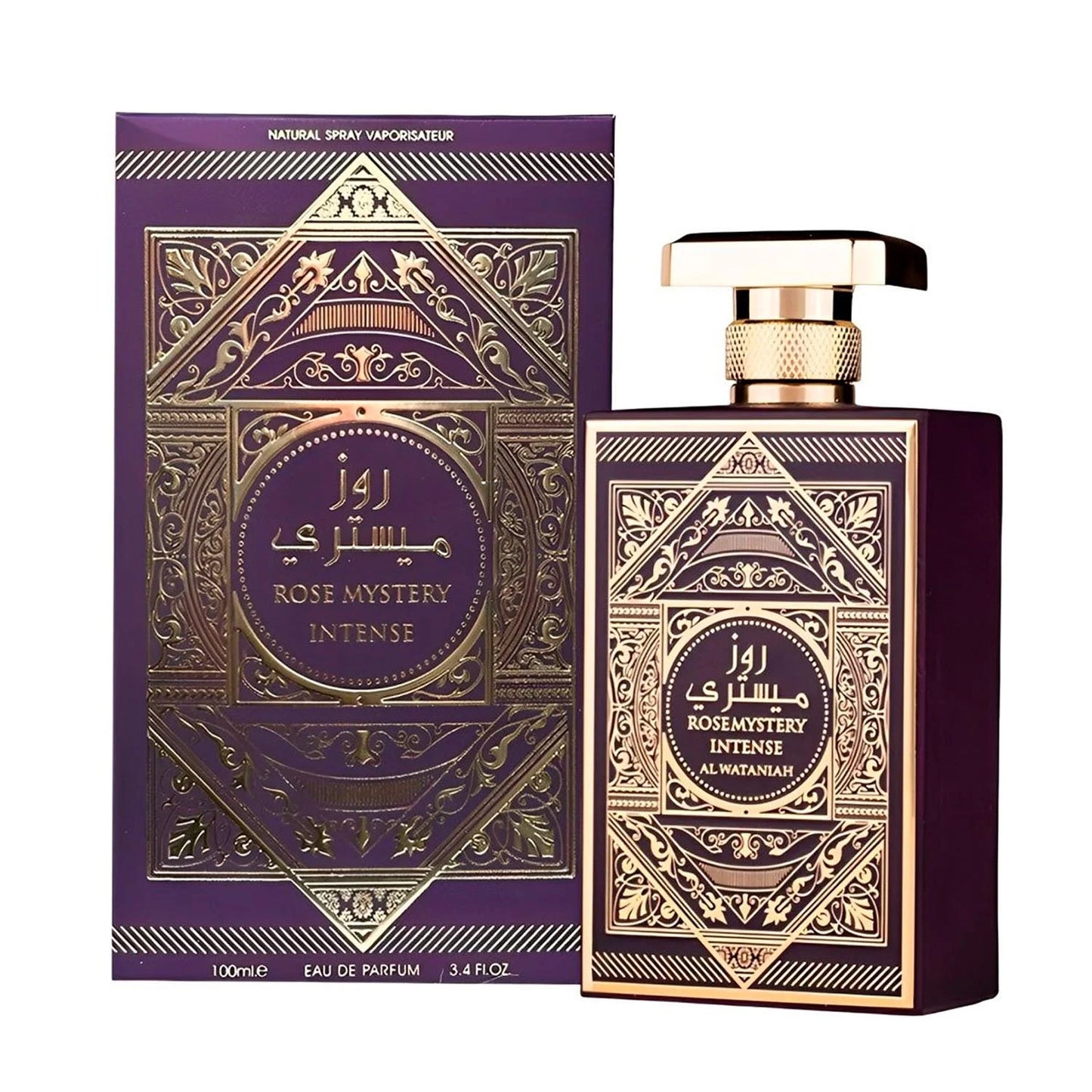 Al Wataniah Rose Mystery Intense Eau De Parfum 100ml - Orient Perfumes Portugal