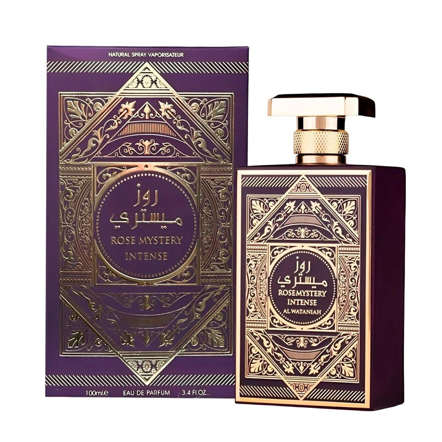 Al Wataniah Rose Mystery Intense Eau De Parfum 100ml - Orient Perfumes Portugal