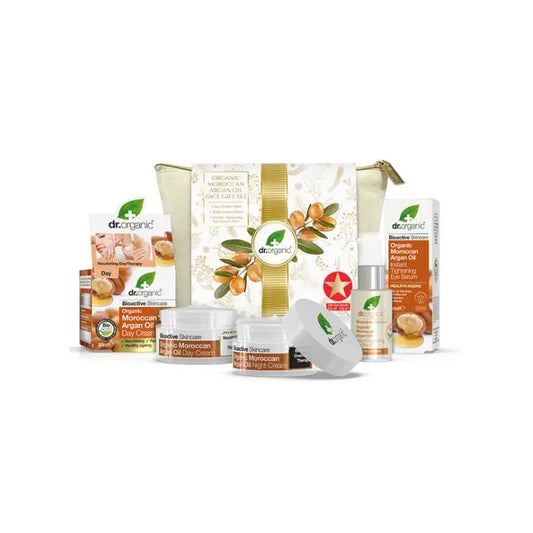 Dr. Organic Moroccan Argan Oil Face Gift Set - Orient Perfumes Portugal