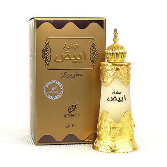 Afnan Abiyad Sandal Perfume Oil 20ml - Orient Perfumes Portugal
