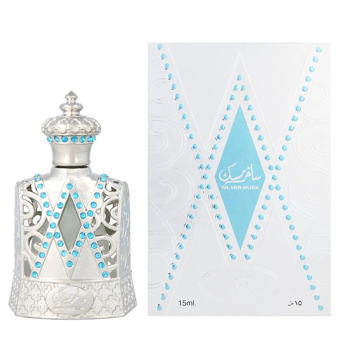 Afnan Silver Musk Perfume 15ml - Orient Perfumes Portugal