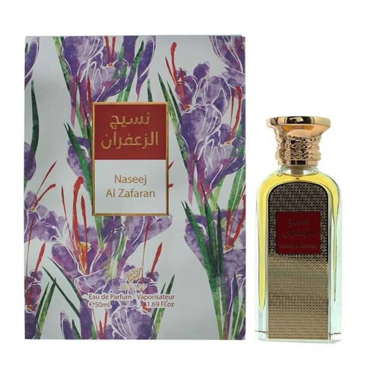 Afnan Naseek Al Zafaran Eau De Parfum 50ml Spray - Orient Perfumes Portugal