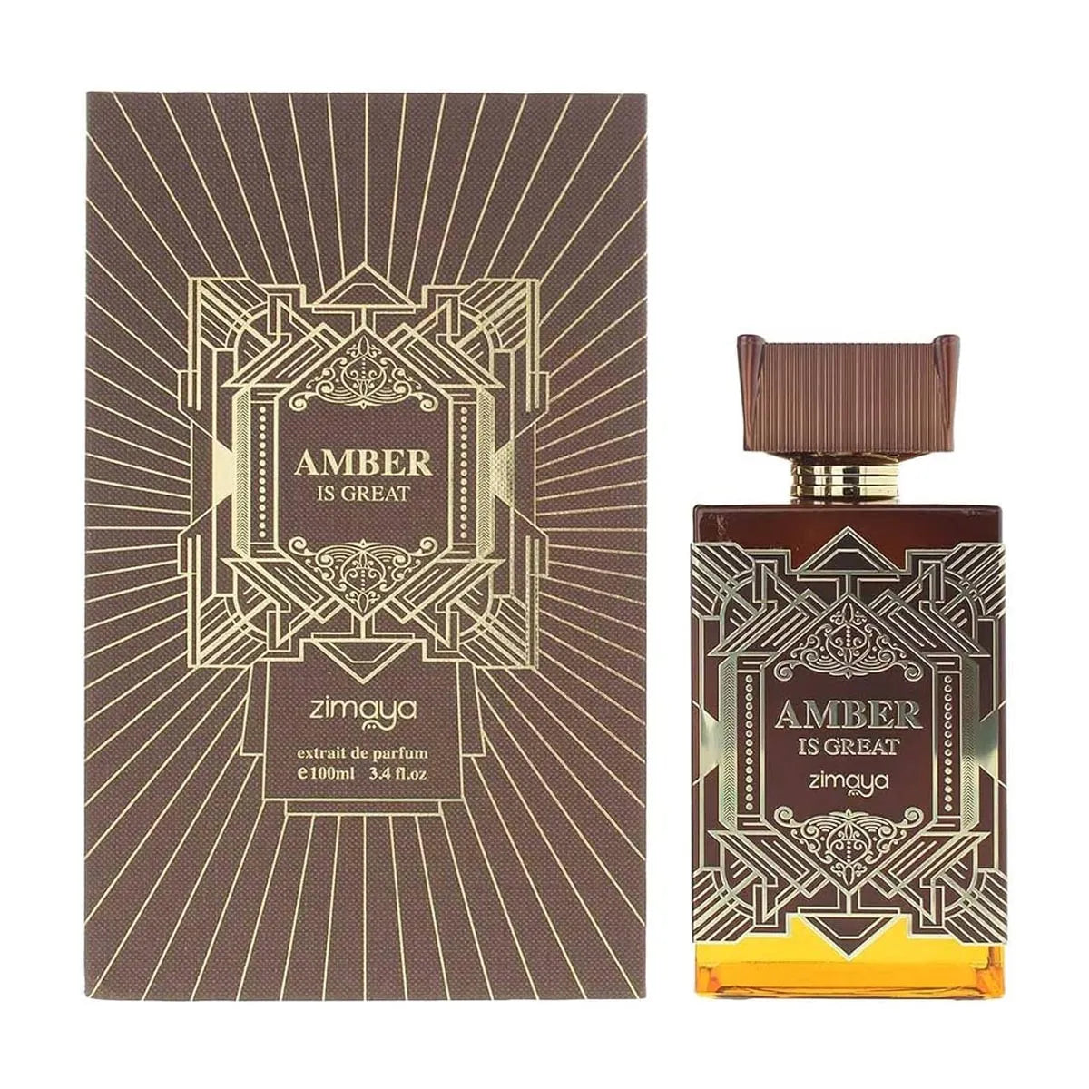 Zimaya Amber Is Great Extracto De Perfume 100ml - Orient Perfumes Portugal