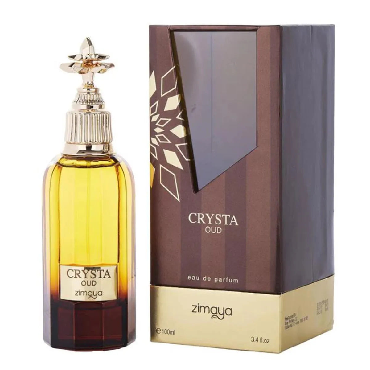 Zimaya Crysta Oud Eau De Parfum 100ml - Orient Perfumes Portugal