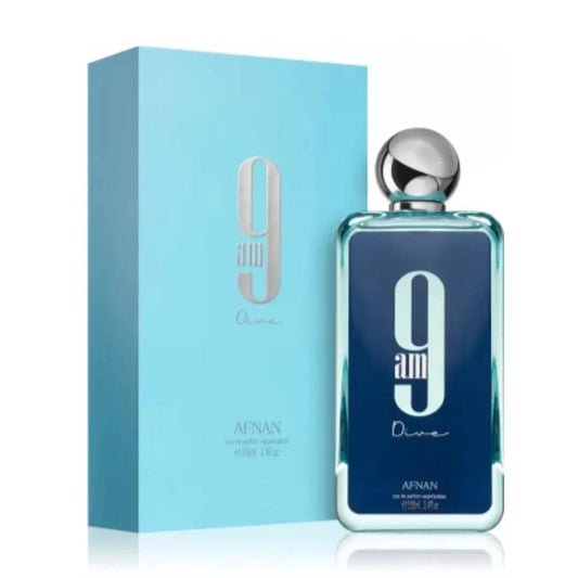 Afnan 9am Dive Eau De Parfum 100ml Spray - Orient Perfumes Portugal
