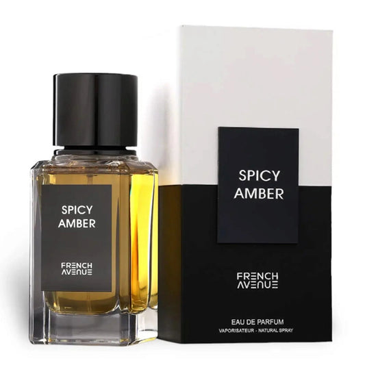 French Avenue Spicy Amber Eau De Parfum 100ml - Orient Perfumes Portugal