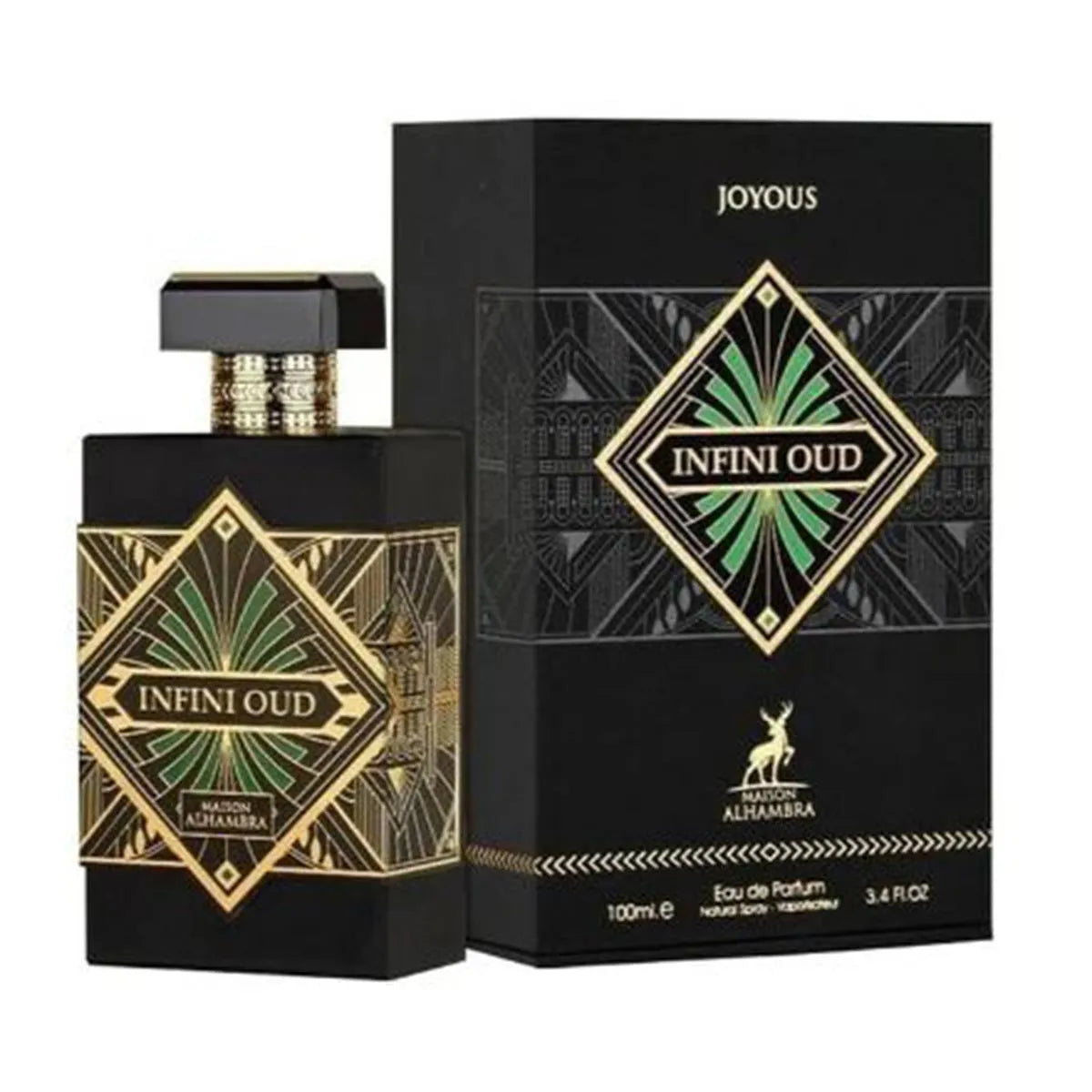 Maison Alhambra Joyosus Infini Oud Eau De Parfum 100ml Spray - Orient Perfumes Portugal