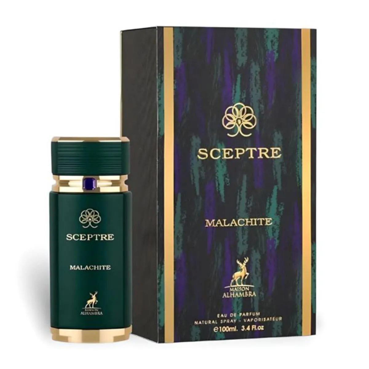 Maison Alhambra Sceptre Malachite Eau De Parfum 100ml Spray - Orient Perfumes Portugal