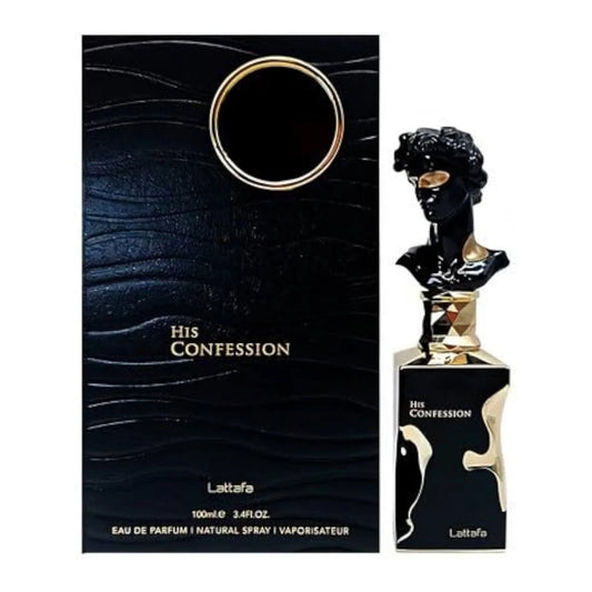 Lattafa His Confession Eau De Parfum 100ml - Orient Perfumes Portugal