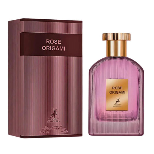 Maison Alhambra Rose Origami Eau De Parfum 100ml Spray - Orient Perfumes Portugal
