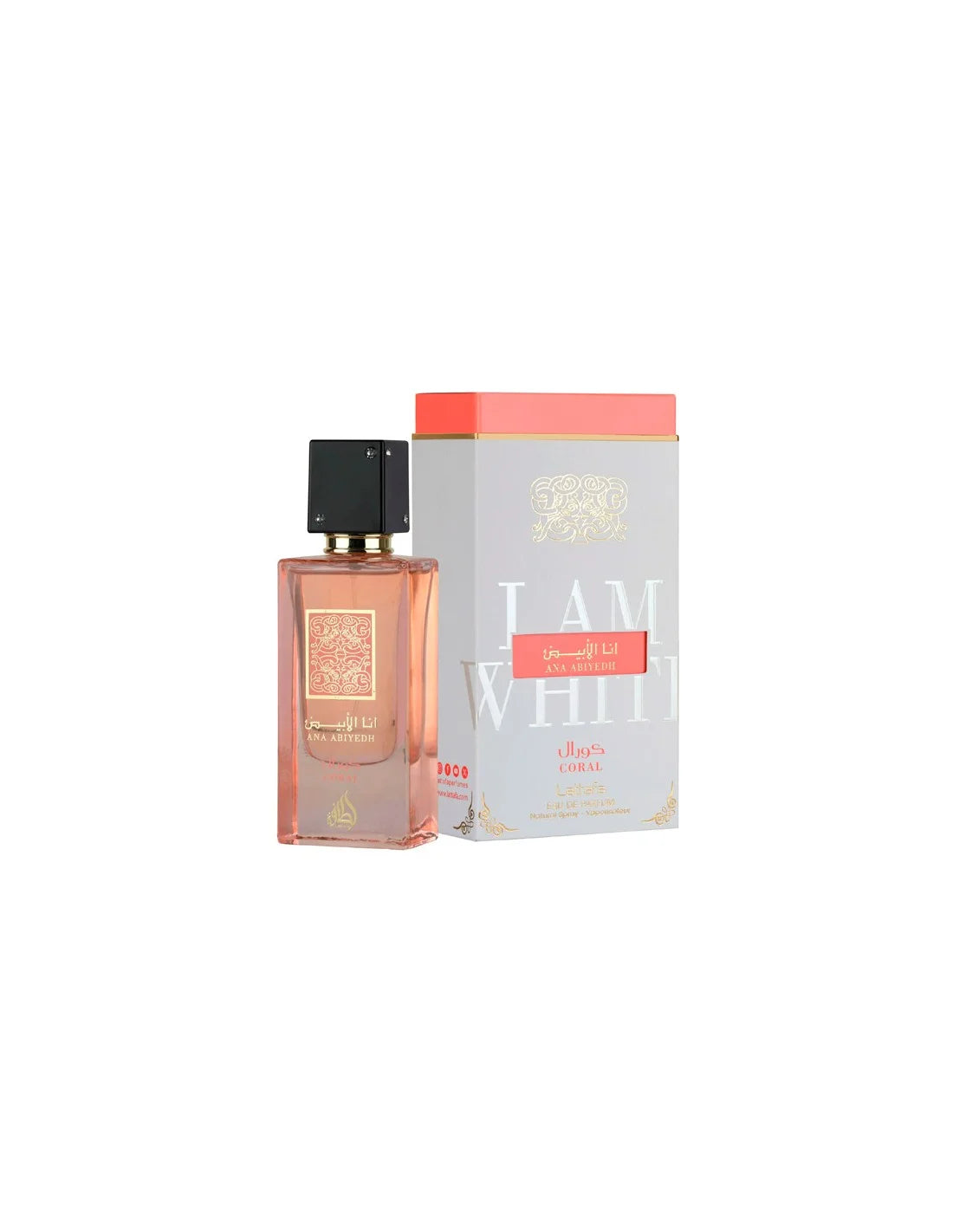 Lattafa Ana Abiyedh Coral Edp Spray 100ml - Orient Perfumes Portugal