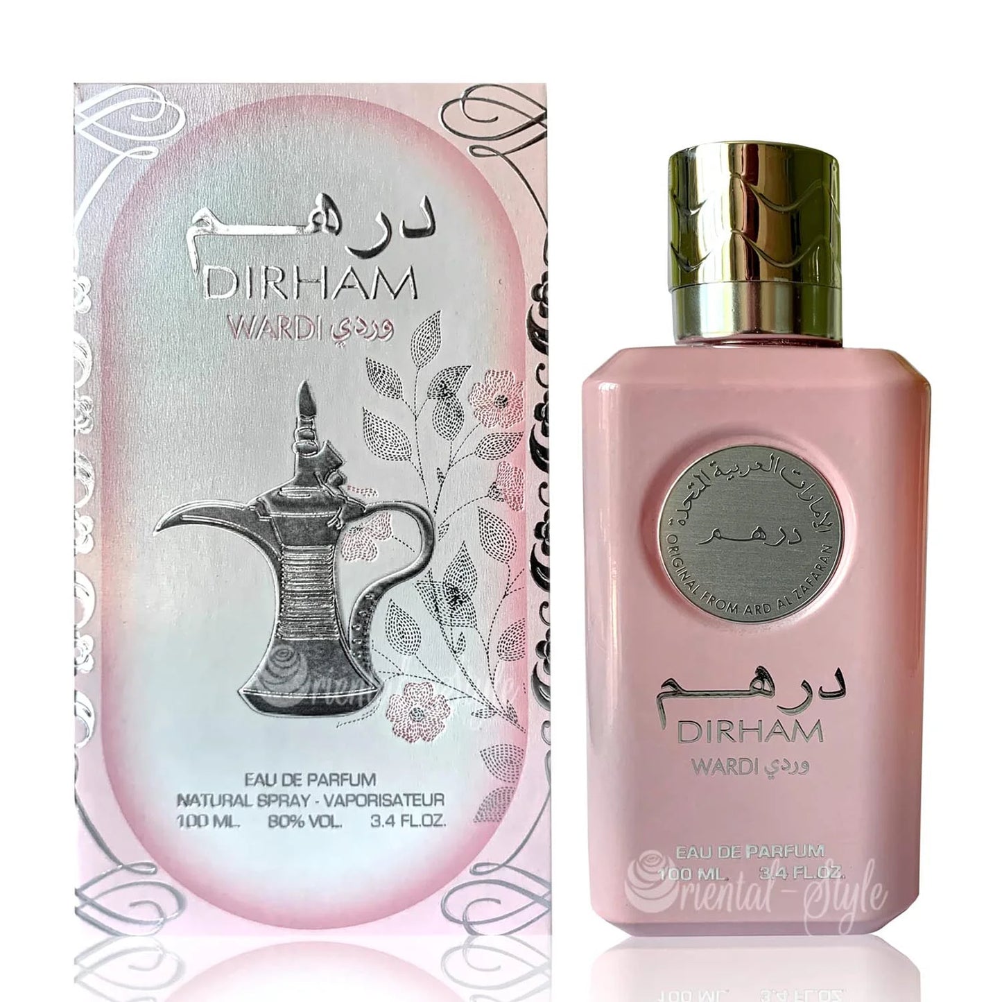 Ard Al Zaafaran Al Zaafaran Dirham Wardi Eau De Parfum 100ml Spray | Orient Perfumes