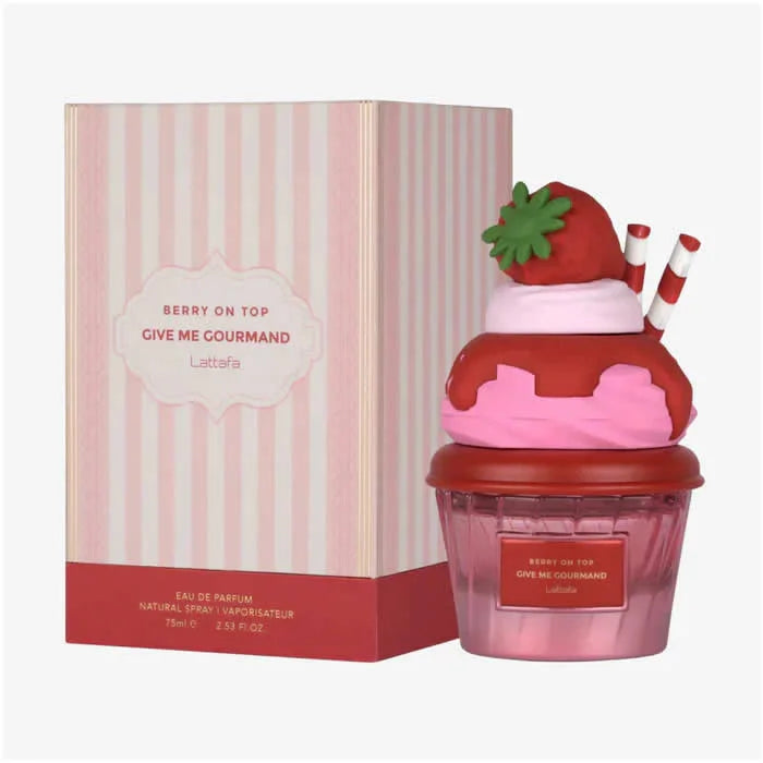 Lattafa Berry On Top Give Me Gourmand Eau de Parfum Spray 75ml - Orient Perfumes Portugal